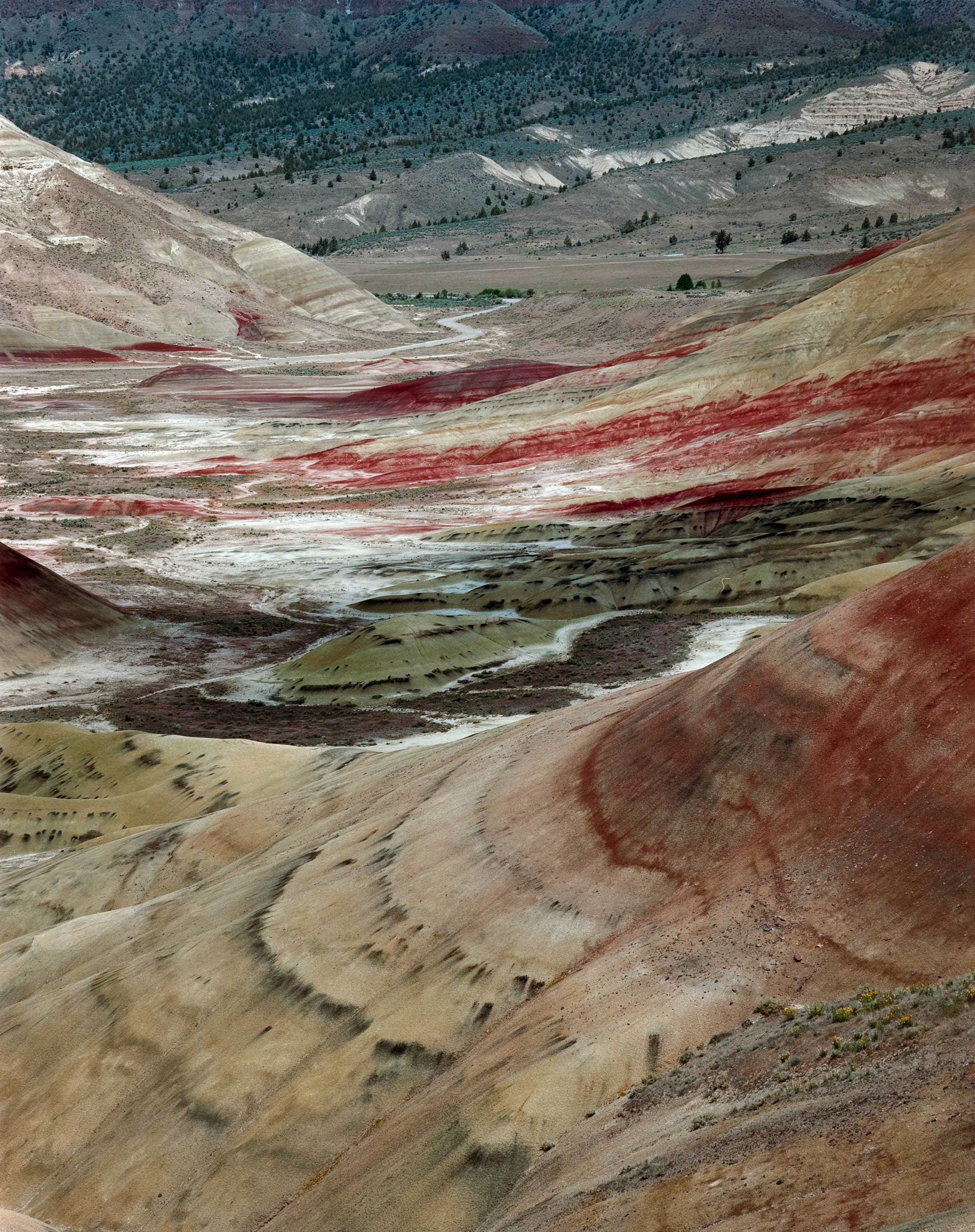 Photo of the desert mountains